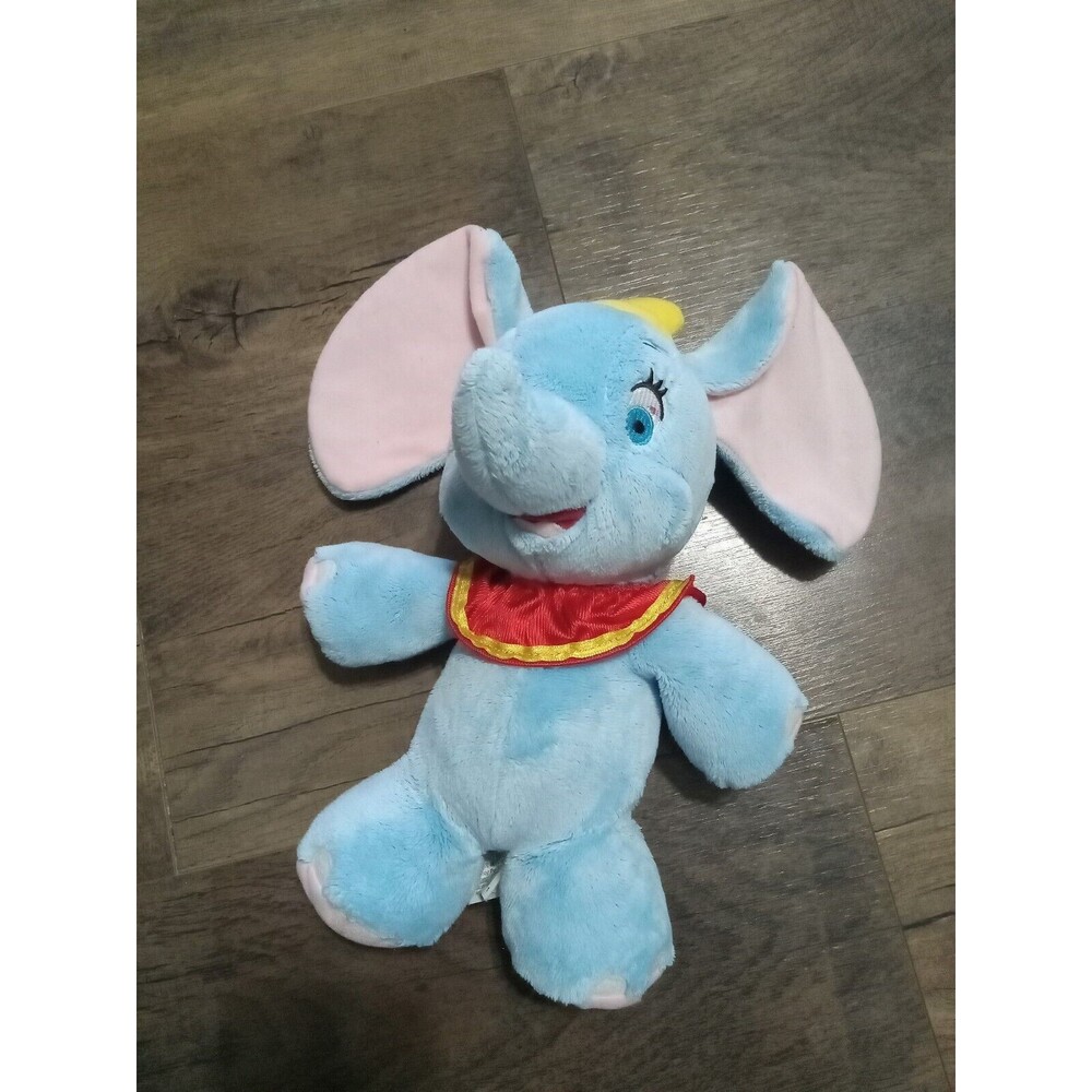 Disney Dumbo Elephant Blue Plush Stuffed Animal